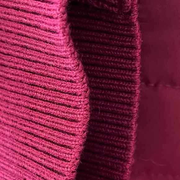 Appleseed’s Maroon Wine Quilted Front Jacket. Size Small. - Picture 6 of 13